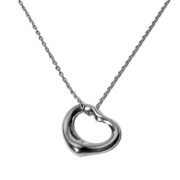 Tiffany & Co. Elsa Peretti Open Heart Necklace